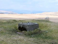 
Milfraen Colliery headgear base, Blaenavon, March 2011